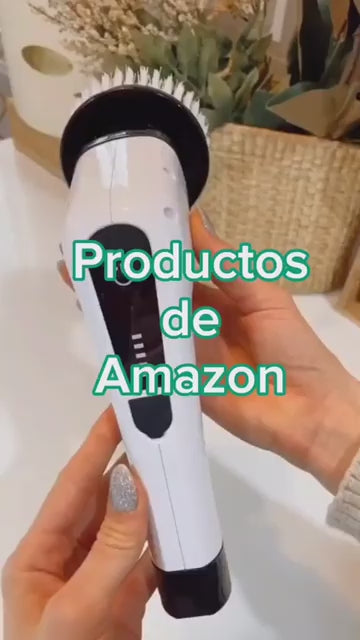Cepillo Eléctrico Giratorio Recargable con 9 Accesorios para una Limpieza Profunda