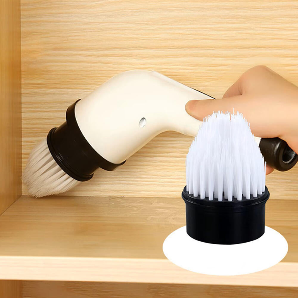 Cepillo Eléctrico Giratorio Recargable con 9 Accesorios para una Limpieza Profunda